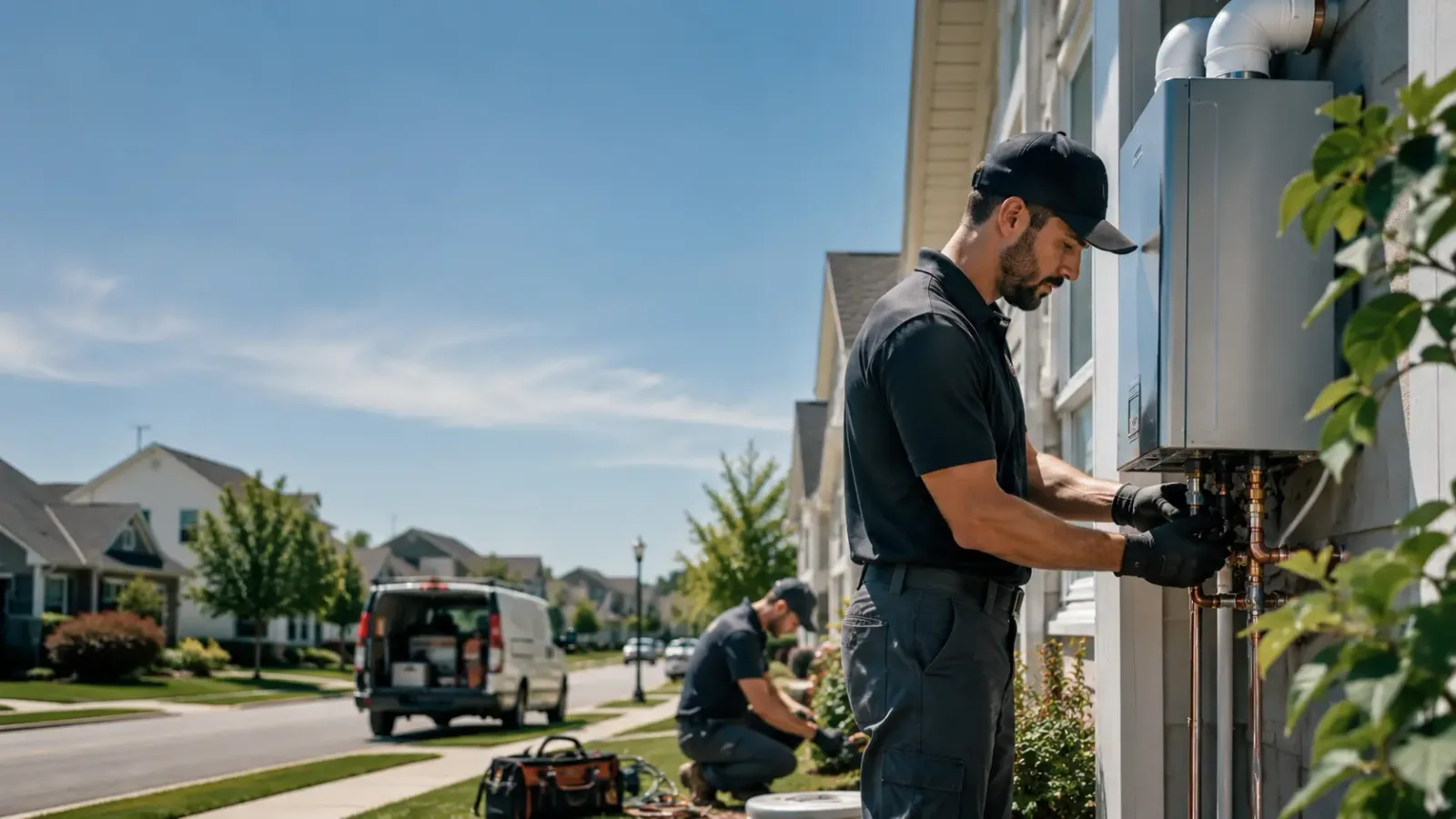 Tankless Water Heater Installation in Lawndale, NC